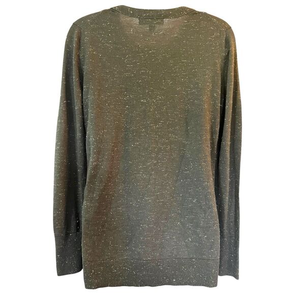 Banana Republic Green Gold Wool Blend Pullover Sweater Sz XS Classic Academia - Picture 9 of 15